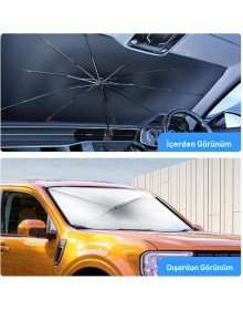 Hyundai i30, Ford Fiesta, Seat Ibiza, Renault Clio, Dacia Duster Uyumlu Oto Şemsiye