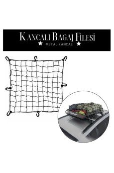 12 Kancalı 150 cmx190cm Bagaj Filesi