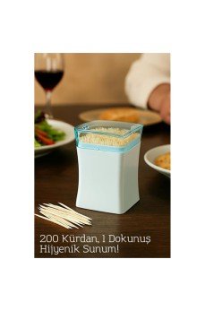 200’lü Pratik Kutulu Kürdanlık – Hijyenik Dağıtım Mekanizmalı | Şık ve Pratik Kürdan Kutusu 200’lü Pratik Kutulu Kürdanlık – Hijyenik Dağıtım Mekanizmalı | Şık ve Pratik Kürdan Kutusu