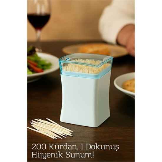 200’lü Pratik Kutulu Kürdanlık – Hijyenik Dağıtım Mekanizmalı | Şık ve Pratik Kürdan Kutusu 200’lü Pratik Kutulu Kürdanlık – Hijyenik Dağıtım Mekanizmalı | Şık ve Pratik Kürdan Kutusu