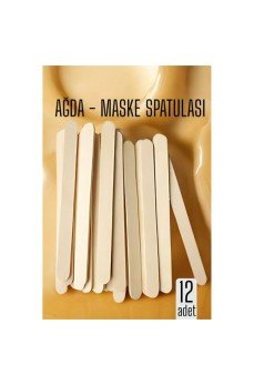 Ağda Spatulası Küçük Boy 12 ADET Ağda Spatulası Küçük Boy 12 ADET