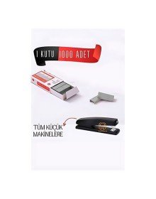 1 Kutu 1.000 Adet Küçük Zımba Teli