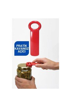 Kavanoz Açacağı Konserve Açacağı -Vakumlu Kapak Açma Aparatı Kavanoz Açacağı Konserve Açacağı -Vakumlu Kapak Açma Aparatı