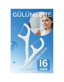 Kürdanlı Diş Ipi 16’lı Paket, Pratik ve Hijyenik Ağız Bakım Aracı