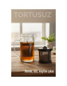 Kafes Çay Süzgeci - Bitki Çayı Süzgeci - Polikarbon