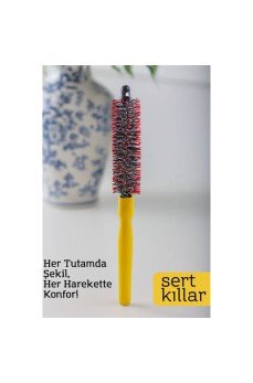 Yuvarlak Saç Fırçası – 24 cm x 2.3 cm | 2.1 mm Derinlik | Spiral Kıllı, Hacim ve Şekil İçin Yuvarlak Saç Fırçası – 24 cm x 2.3 cm | 2.1 mm Derinlik | Spiral Kıllı, Hacim ve Şekil İçin