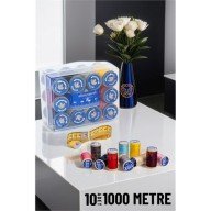 10 Renk 1000 Mt Kutulu Mezuralı Dikiş İpliği Seti