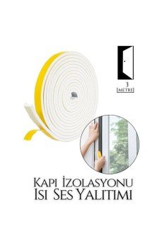 Kapılar Için 4 Mevsim 3 Metre Ses Isı Yalıtım Sünger Bant