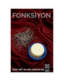 100'lü Süngerli Yuvarlak Kutulu Dikiş İğnesi – Pratik Saklama ve Kolay Kullanım