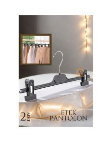 Etek Pantolon Eşarp Kıskaçlı Askı 2 Lİ SET
