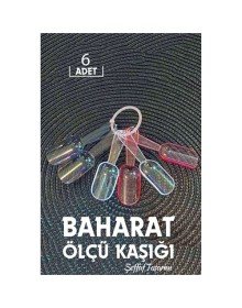 6 lı Şeffaf Baharat Kaşığı Camino Design