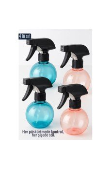 Boş Sprey Şişe 4 x 250 ml 4 ADET 250 ml Renkli Sprey Şişe – 4’lü Çok Amaçlı Set Boş Sprey Şişe 4 x 250 ml 4 ADET 250 ml Renkli Sprey Şişe – 4’lü Çok Amaçlı Set