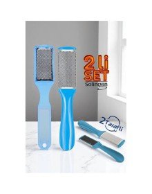 Topuk Törpüsü - Topuk Rendesi 2 li Set 2 Yüzeyli Solingen Professional