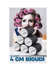 4 Cm Bigudi 6 lı Paket