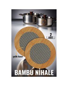 2 li Bambu Çelik Telli Nihale Falper Design