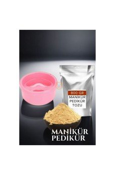 Manikür Tası ve Tozu Set 800 Gr