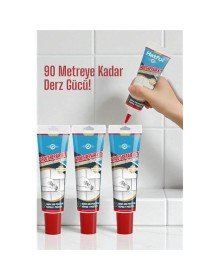 Beyaz Derz Dolgu Macunu Fayans Arası Temizlik ve Yenileme Çözümü 90 Metre