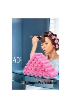 Süngerli Gece Bigudisi 3 cm 40 Adet Solingen Professional