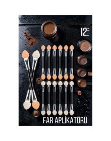 Far Aplikatör Göz Makyaj Çubukları 12 ADET