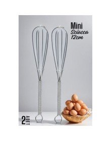Sciacca Mini Çırpıcı Çelik 2 adet