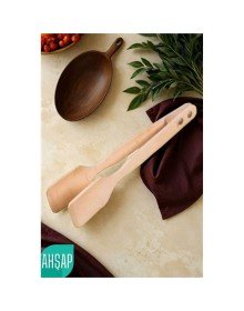 Ahşap Maşa Ahşap Doğal Gürgen Ağacı