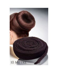 Saç Topuz Süngeri KAHVE 10 METRE Forero Design