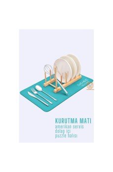 Bulaşık Durulama Kurutma Matı Süzücü Emici D.Reohouri Design Bulaşık Durulama Kurutma Matı Süzücü Emici D.Reohouri Design