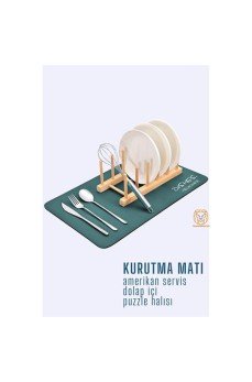 Bulaşık Durulama Kurutma Matı Süzücü Emici D.Reohouri Design Bulaşık Durulama Kurutma Matı Süzücü Emici D.Reohouri Design