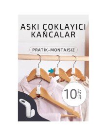 Askı Çoklayıcı Kanca 10 ADET