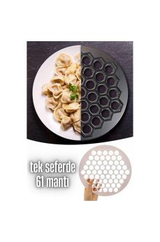 Mantı Kalıbı Tek Seferde 61 Mantı Lallula Design