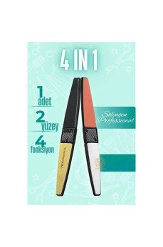 4 Fonksiyon Tırnak Törpü ve Parlatma Solingen