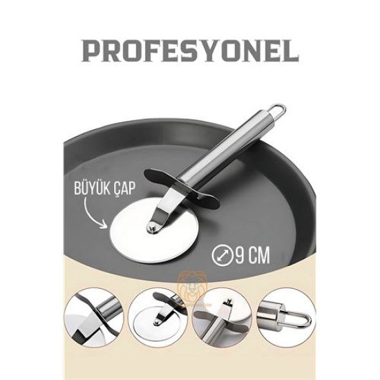 34 Cm Merdaneli Hamur Açma Masası