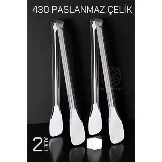 Mini Şeker Maşası Paslanmaz Zazzeri Classic 2 ADET Mini Şeker Maşası Paslanmaz Zazzeri Classic 2 ADET