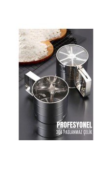 Un Eleği Nişasta Kakao Un Dağıtıcı Elek 304 Paslanmaz Çelik