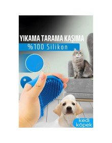 Hayvan Tüy Toplama Yıkama Kaşınma Silikon Fırçası