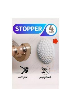Kapı Stopperi Golf Topu Model Kapı Çarpma Önleyici 4 Adet
