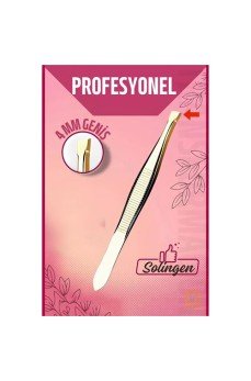 4 mm Geniş Uçlu Cımbız Çelik Solingen Professional