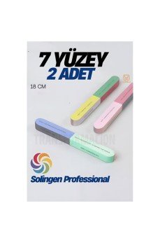 7 Yüzeyli Tırnak Törpü ve Parlatma Blok Sünger Solingen Professional 7 Yüzeyli Tırnak Törpü ve Parlatma Blok Sünger Solingen Professional