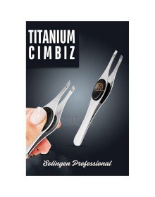Titanyum Çelik Cımbız Kaş Alma Cımbızı Tüy Alma Cımbızı Solingen Professional