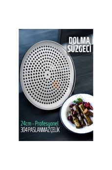 Sarma Dolma Süzgeci 24 cm 304 Paslanmaz Çelik Sarma Dolma Süzgeci 24 cm 304 Paslanmaz Çelik