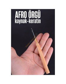 Afro Örgü İğnesi Saç Kaynak Keratin Tığı