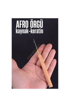 Afro Örgü İğnesi Saç Kaynak Keratin Tığı
