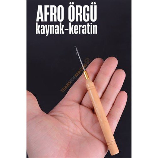 Afro Örgü İğnesi Saç Kaynak Keratin Tığı Afro Örgü İğnesi Saç Kaynak Keratin Tığı