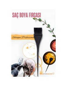 Dar Uçlu Saç Boya Fırçası Balyaj Fırçası Solingen Professional