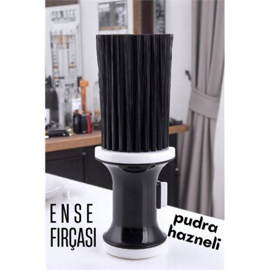 Pudra Hazneli Ense Fırçası Saç Temizleme Fırçası - Berber Temizlik Fırçası- Kuaför Berber Malzemesi Pudra Hazneli Ense Fırçası Saç Temizleme Fırçası - Berber Temizlik Fırçası- Kuaför Berber Malzemesi