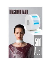 Kuaför Tıraş Boyun Bandı - Berber Boyun Bandı Tek Kullanımlık Boyun Bandı 500 Adet