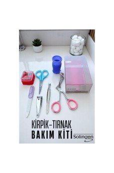 Manikür Seti  6 Parça Profesyonel Tırnak ve Kaş Bakım Seti Merys Solingen