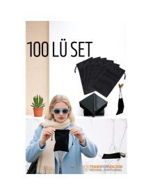 Kumaş Gözlük Kılıfı 50+50 Kılıf+Bezli SET Promosyon Gözlük Kılıfı