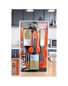 Boyama Fırça Seti - 3 lü Boya Fırça Seti