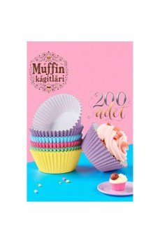 Muffin Kalıbı - Muffin Kağıdı - Muffin Kek Kalıbı 200 Adet